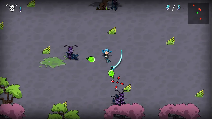 Скриншот 3 к игре KEEPER- the hunter of insects