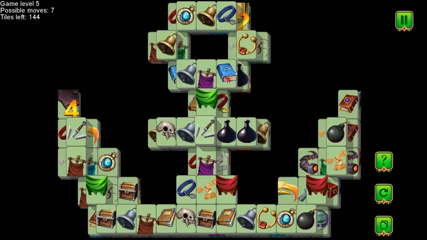 Скриншот 4 к игре Loot Collection: Mahjong