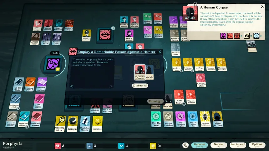 Скриншот 1 к игре Cultist Simulator
