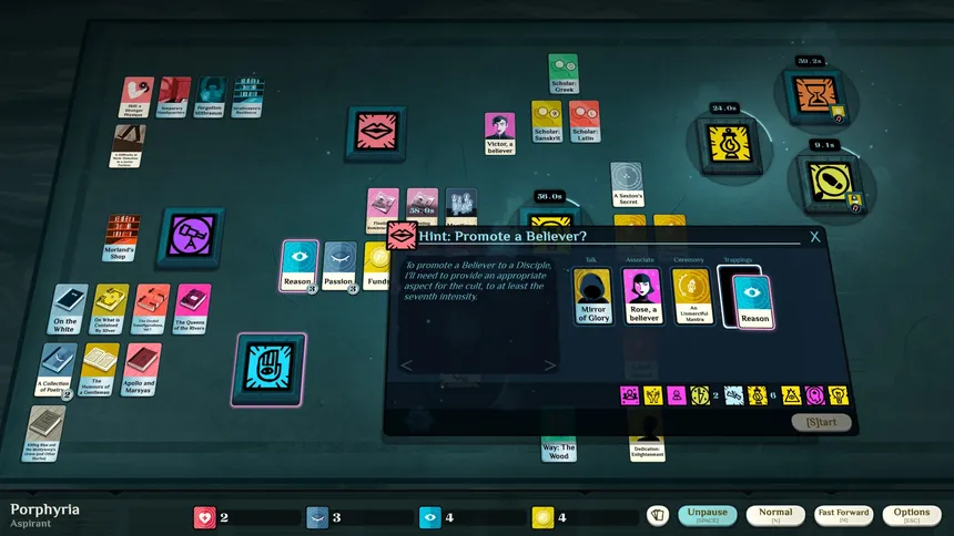 Скриншот 2 к игре Cultist Simulator
