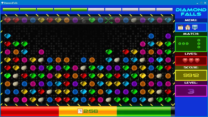 Скриншот 1 к игре DiamondFalls
