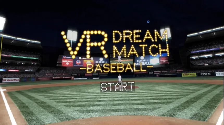 Скриншот 1 к игре VR DREAM MATCH BASEBALL