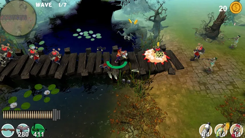 Скриншот 3 к игре Mad Gardener: Zombie Massacre