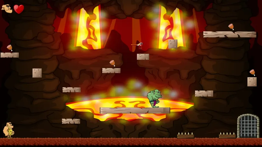 Скриншот 1 к игре Caveman Alive