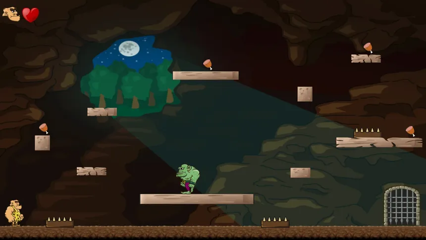 Скриншот 4 к игре Caveman Alive