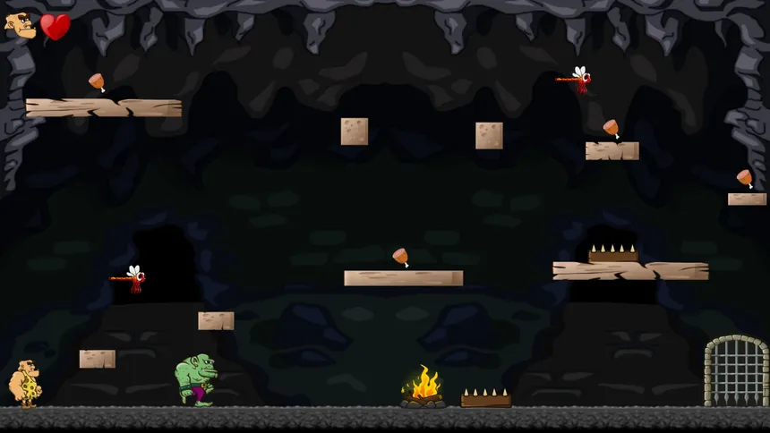 Скриншот 5 к игре Caveman Alive