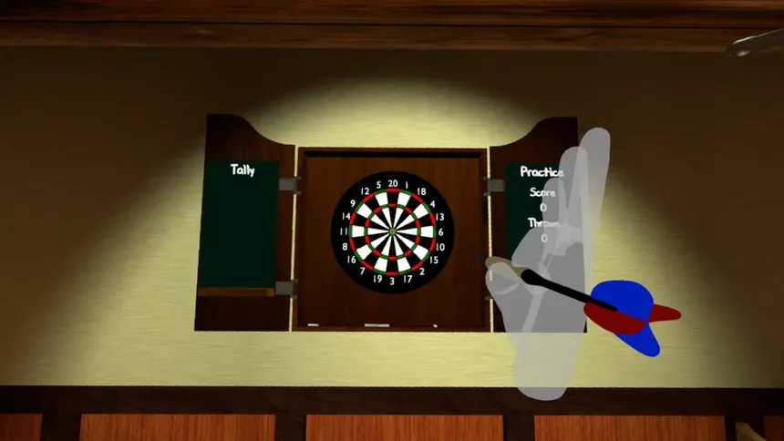 Скриншот 2 к игре TRIPLE TWENTY - VR Darts