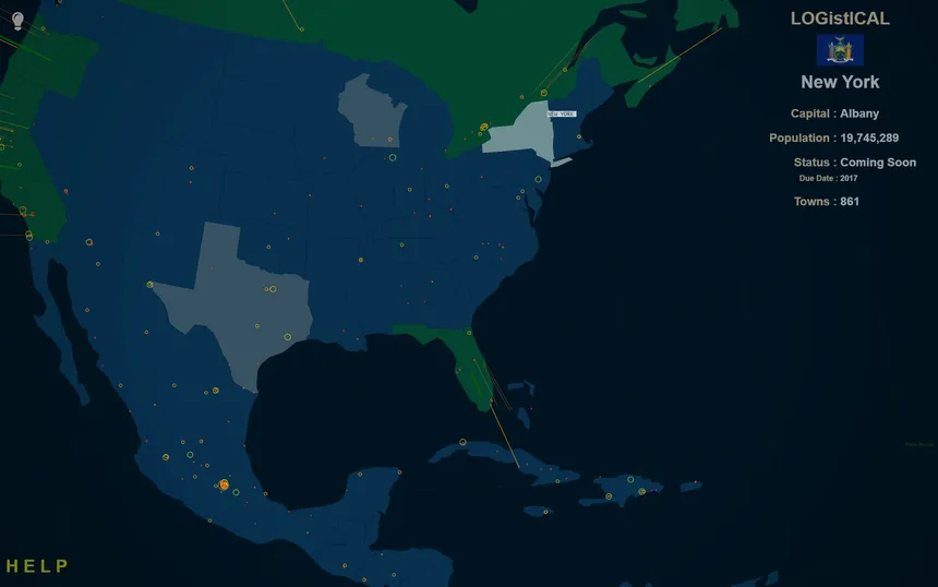 Скриншот 1 к игре LOGistICAL: USA - New York