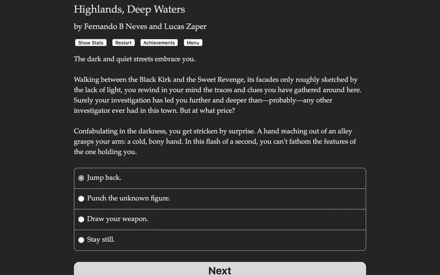 Скриншот 2 к игре Highlands, Deep Waters