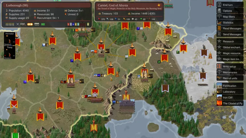 Скриншот 3 к игре Dominions 5 - Warriors of the Faith