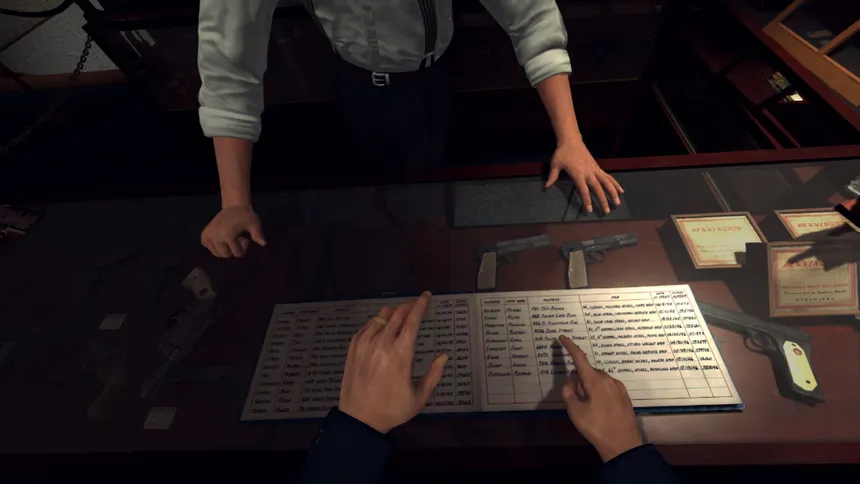 Скриншот 1 к игре L.A. Noire: The VR Case Files