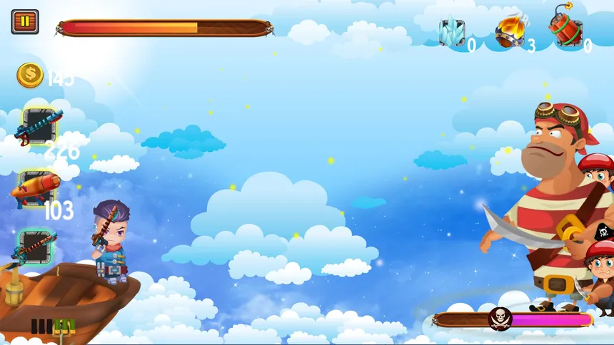 Скриншот 6 к игре Captain vs Sky Pirates