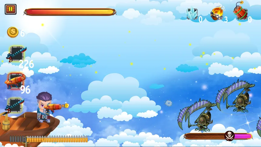 Скриншот 8 к игре Captain vs Sky Pirates
