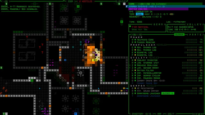 Скриншот 1 к игре Cogmind