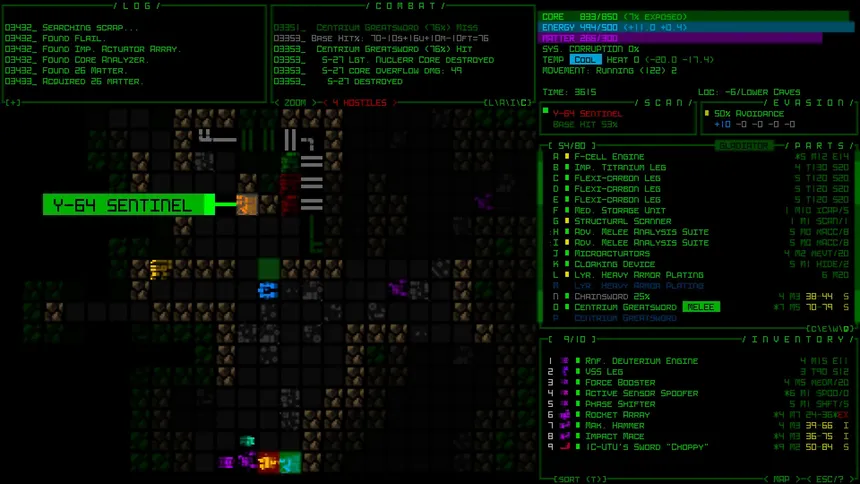 Скриншот 2 к игре Cogmind