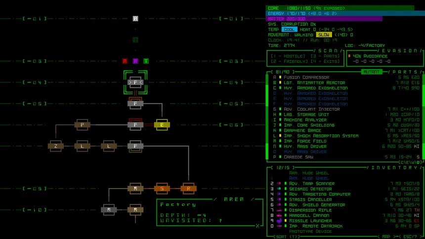 Скриншот 5 к игре Cogmind