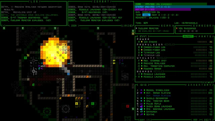 Скриншот 6 к игре Cogmind
