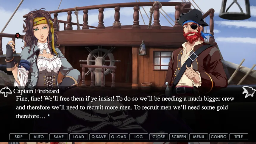 Скриншот 2 к игре Captain Firebeard and the Bay of Crows