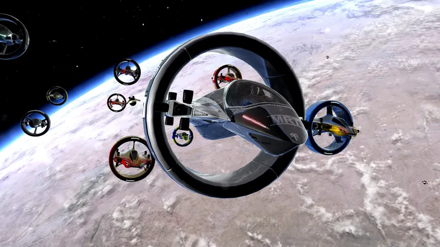 Скриншот 3 к игре Orbital Racer