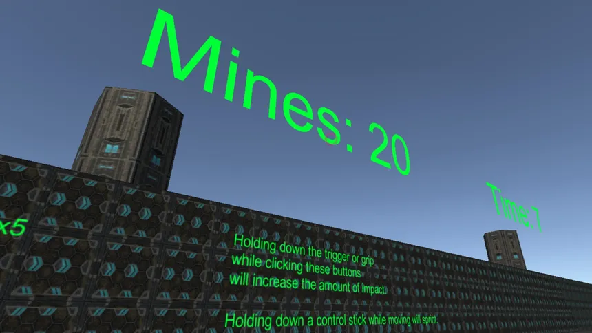 Скриншот 1 к игре Mind Sweeper VR