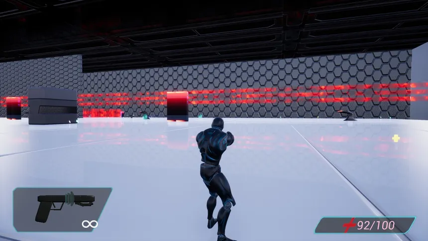 Скриншот 2 к игре Cyborg Invasion Shooter