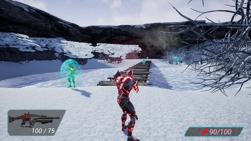 Скриншот 4 к игре Cyborg Invasion Shooter
