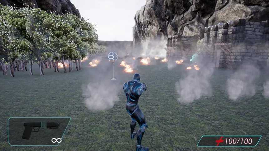 Скриншот 5 к игре Cyborg Invasion Shooter