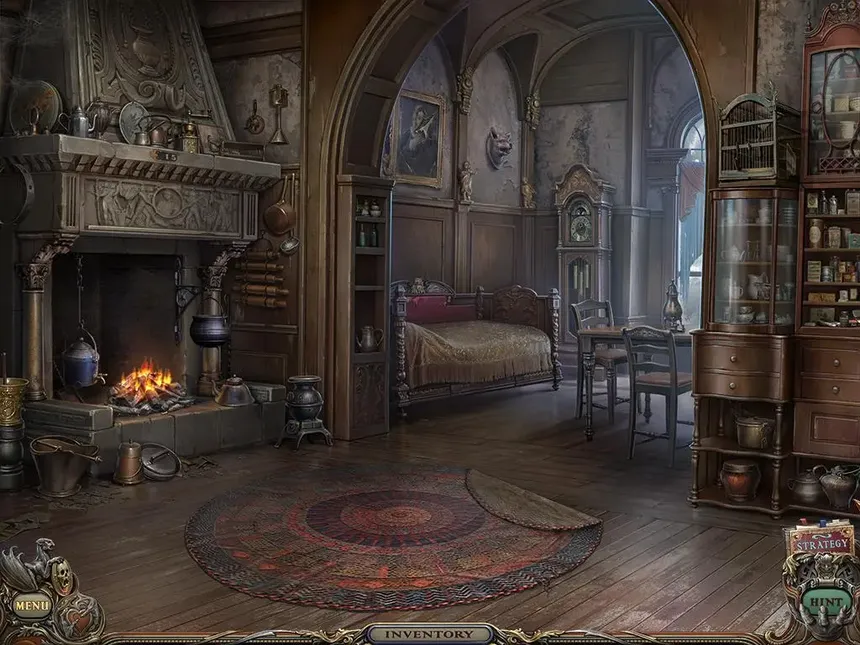 Скриншот 1 к игре Haunted Manor: Queen of Death Collector's Edition