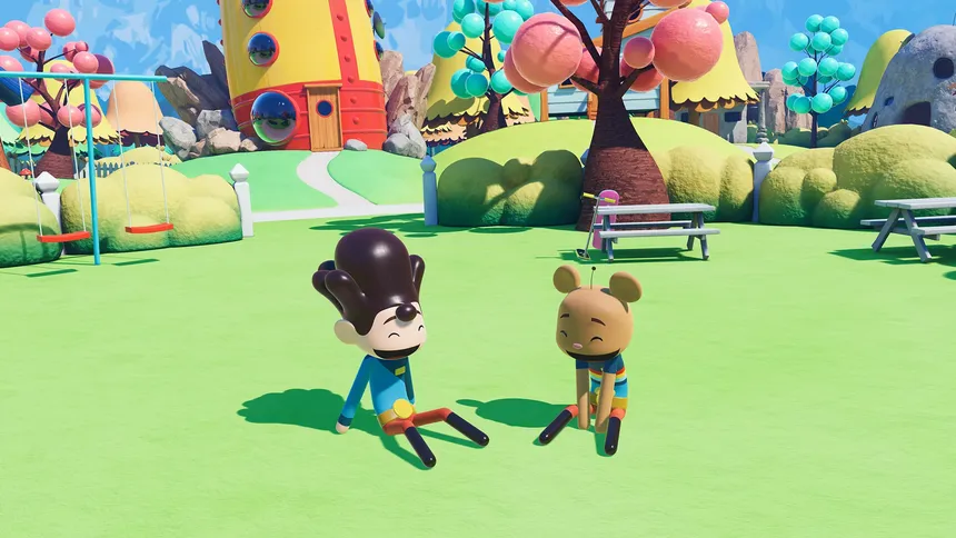 Скриншот 2 к игре Morgan lives in a Rocket House in VR