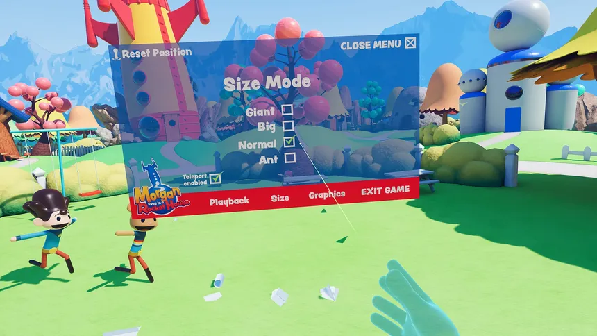 Скриншот 4 к игре Morgan lives in a Rocket House in VR