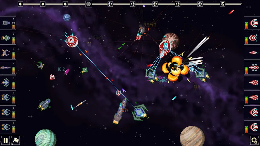 Скриншот 1 к игре Lazy Galaxy