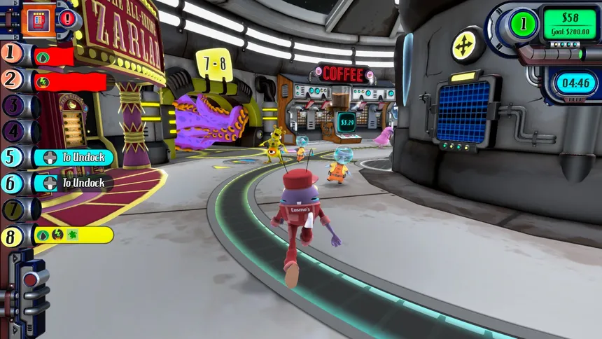 Скриншот 1 к игре Cosmo's Quickstop