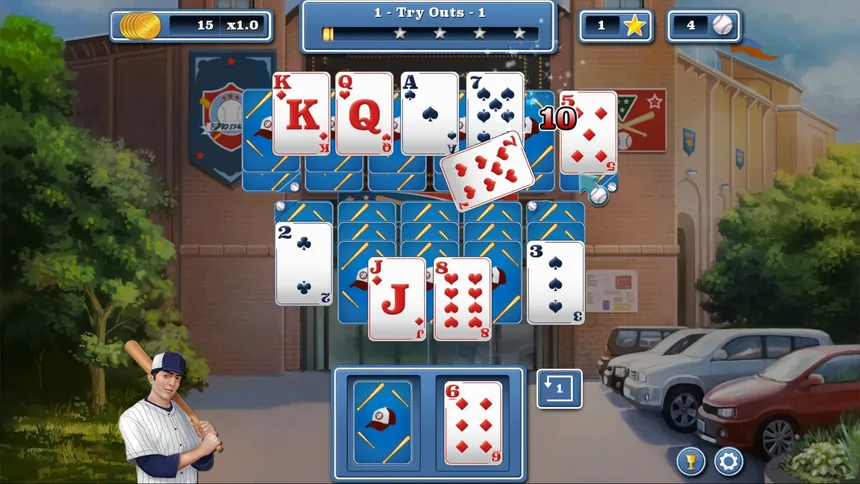 Скриншот 2 к игре Home Run Solitaire