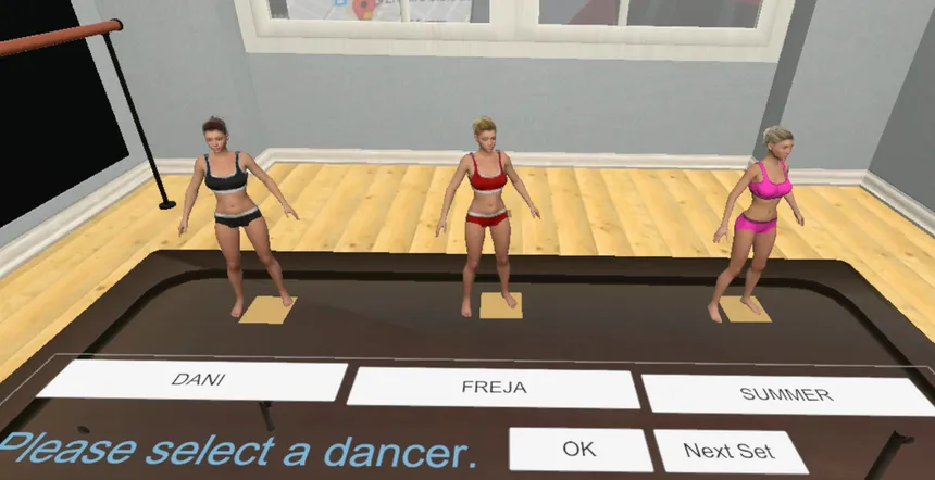 Скриншот 3 к игре Dance Studio VR