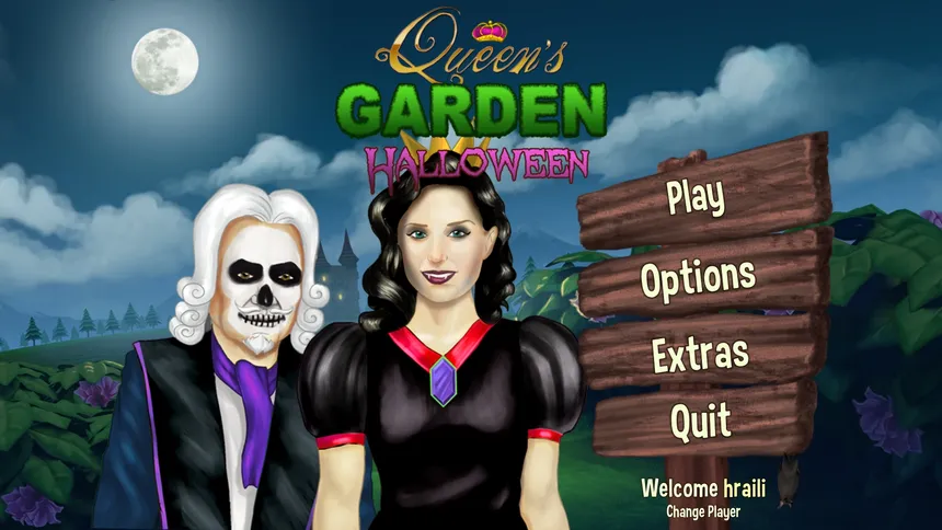 Скриншот 1 к игре Queen's Garden: Halloween