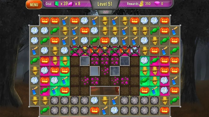 Скриншот 3 к игре Queen's Garden: Halloween