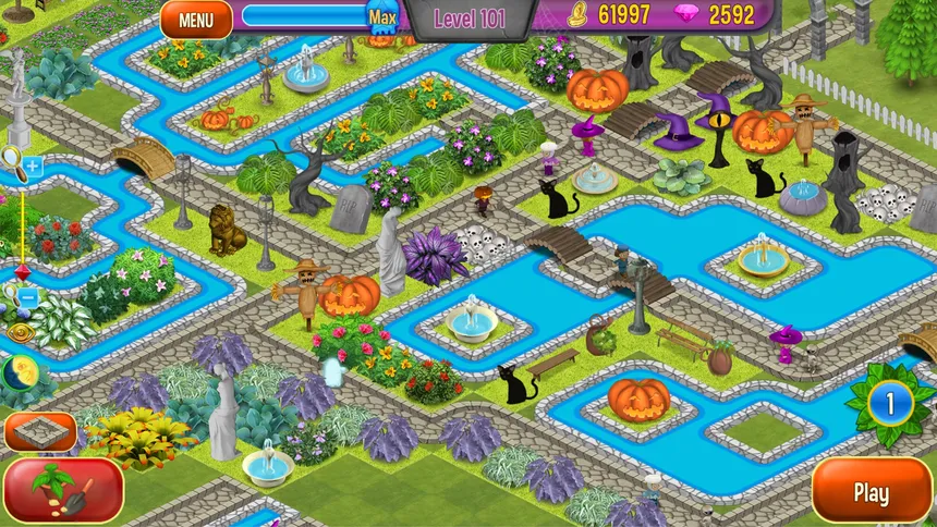 Скриншот 5 к игре Queen's Garden: Halloween