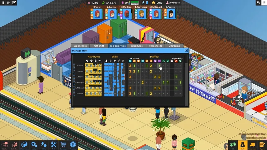Скриншот 2 к игре Overcrowd: A Commute 'Em Up