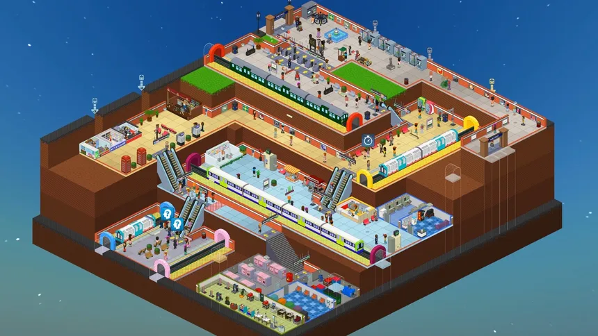 Скриншот 3 к игре Overcrowd: A Commute 'Em Up