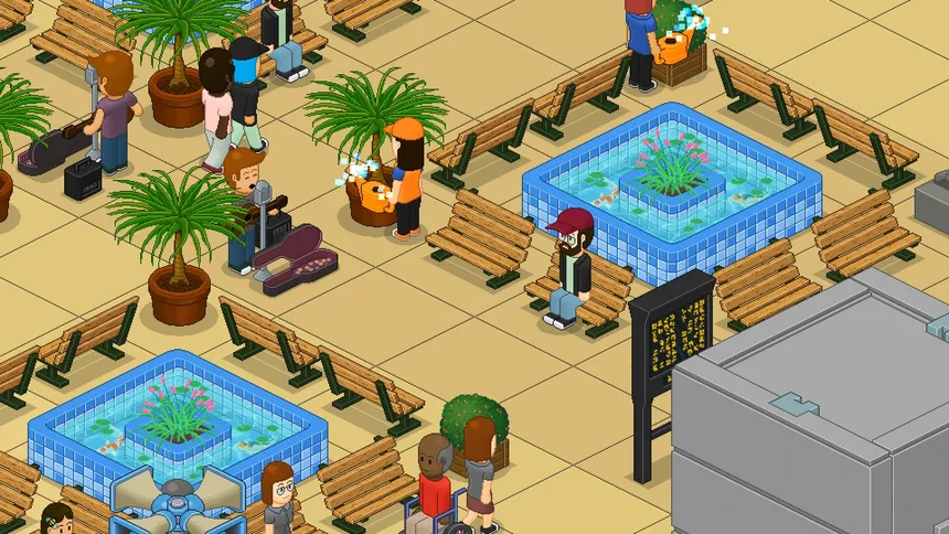 Скриншот 5 к игре Overcrowd: A Commute 'Em Up