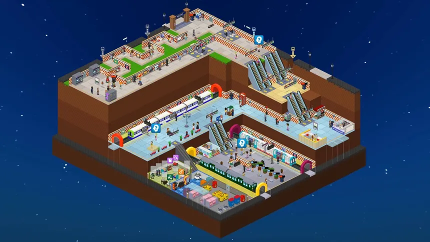 Скриншот 7 к игре Overcrowd: A Commute 'Em Up