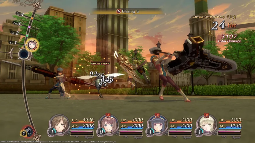 Скриншот 2 к игре Dark Rose Valkyrie