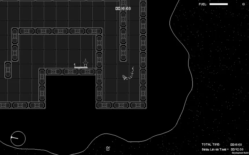 Скриншот 2 к игре Arcade Moonlander