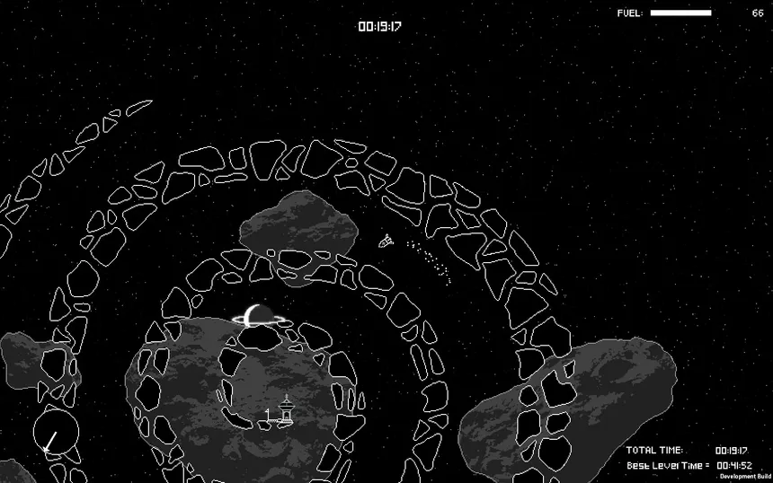 Скриншот 3 к игре Arcade Moonlander