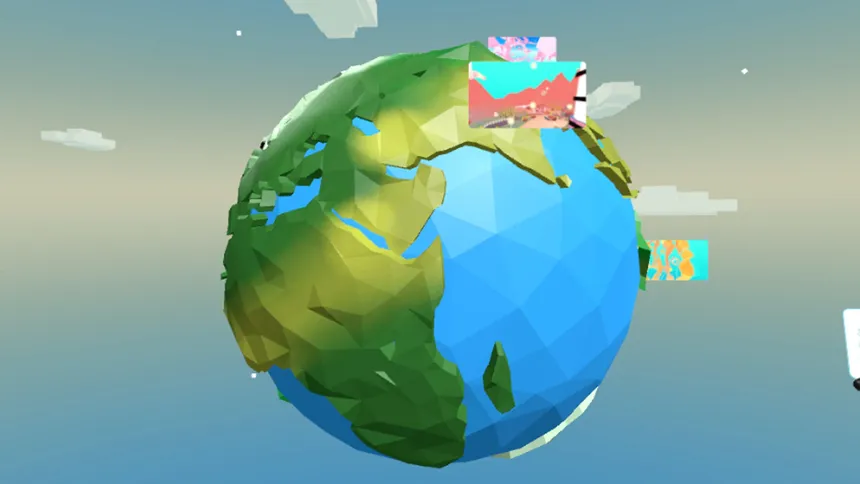Скриншот 1 к игре RibbonChase
