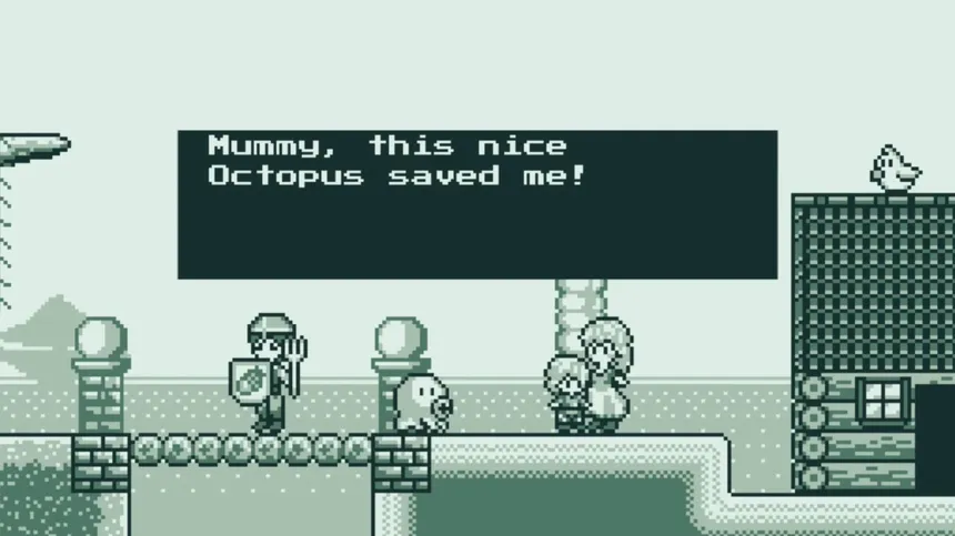 Скриншот 1 к игре Save me Mr Tako: Tasukete Tako-San
