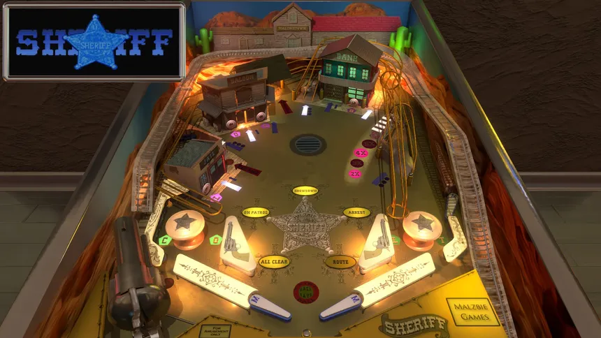 Скриншот 4 к игре Malzbie's Pinball Collection