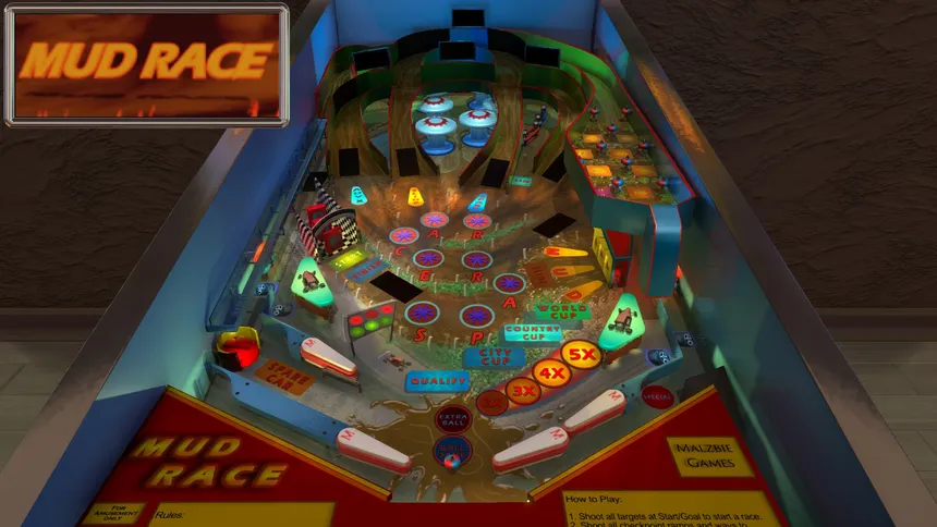 Скриншот 6 к игре Malzbie's Pinball Collection