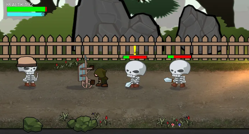 Скриншот 1 к игре Wheelbarrow Warrior