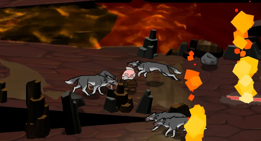Скриншот 3 к игре Wheelbarrow Warrior